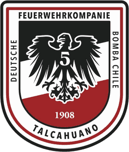Escudo de la Fünfte – Quinta Compañía de Bomberos de Talcahuano